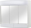 Jokey TOPAS ECO zrcadlová skříňka s osvětlením bílá 63x53x18 cm