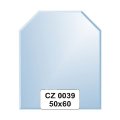 Ellux Zrcadlo šestiúhelník s fazetou FBS CZ - 0039 (rozměr 50*60cm)