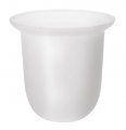 Sapho Miska na WC štětku pro X-ROUND/Trend-i/X-STEEL, XS301 mléčné sklo (NDX310)