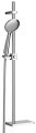 Sapho BRIT sprchová souprava s poličkou, posuvný držák, 805 mm, sprch. hadice 1500 mm, chrom (1202-2