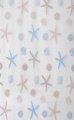 Sprchový závěs Sapho Aqualine hvězdice 180 x 200 cm, vinyl (ZV016)