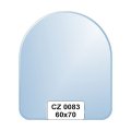 Ellux Zrcadlo zaoblené s fazetou FBS CZ - 0083 (rozměr 60*70cm)