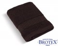 Brotex Froté ručník proužek 450g tmavě hnědý 50 x 100 cm
