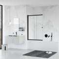 Hopa Vanová zástěna EASY SLIDE BLACK NEW (BCEASL100BCN)