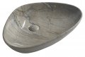 Sapho DALMA keramické umyvadlo na desku, 58,5x39 cm, grigio (MM213)