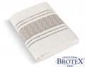 Brotex Froté ručník Mozaika 550g krémová 50 x 100 cm