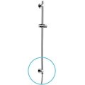 Sapho Sprchová tyč s vývodem vody, posuvný držák, 720mm, chrom (1202-08)