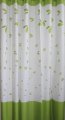 Aqualine 16477 zelené listy 180 x 180 cm, sprchový závěs , polyester