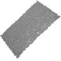 Gedy RIVER podložka do vany, 35x70 cm, s protiskluzem, PVC, šedá (TAVA40108)