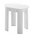 Aqualine TETRA koupelnová stolička 42x41x27 cm, bílá 2872