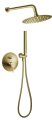 Novaservis Sprchová sada podomítková Ciriculus, kartáčované zlato (BCK7PBG-SET1-S)