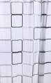 Aqualine Sprchový závěs 180x180cm, vinyl, čtvercový vzor (ZV013)