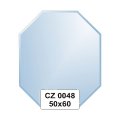Ellux Zrcadlo osmiúhelník s fazetou FBS CZ - 0048 (rozměr 50*60cm)