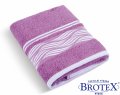 BROTEX Froté ručník 480g vlnka lila 50 x 100 cm