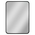 Hopa Zrcadlo bez osvětlení PIRNA BLACK (OLNZPIR6080B), 600x800