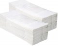 Merida VEB027 - Jednotlivé papírové ručníky skládané EKONOM, bílé,5000 ks/karton,/dříve PZ27/