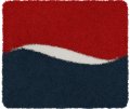 BATEX GELO - Koupelnová předložka červená Rozměr: 50x60 cm