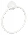 Sapho X-ROUND WHITE držák ručníků kruh, bílá (XR411W)