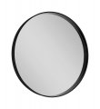 Sapho NOTION kulaté zrcadlo v rámu ø 60cm, černá mat (NT600)