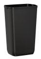 Sapho COLORED odpadkový koš nástěnný 23l, ABS, černá mat (A74201NE)