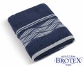 BROTEX Froté ručník 480g vlnka modrá 50 x 100 cm