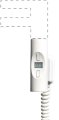 Novaservis Elektrická topná tyč 300W bílá (GZNEW3WH)