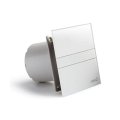 Sapho E-100 GT koupelnový ventilátor axiální s časovačem, 8W, potrubí 100mm, bílá (00900100)