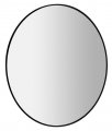 Sapho SHARON kulaté zrcadlo s LED podsvícením ø 80cm, černá mat (31255CI)